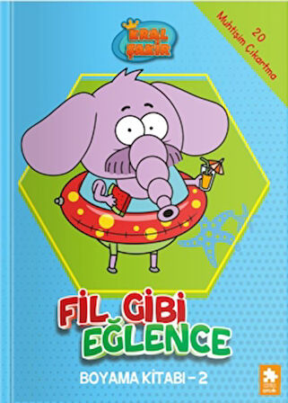 Kral Şakir - Fil Gibi Eğlence Boyama Kitabı- 2