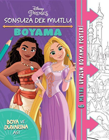 Disney Prenses Sonsuza Dek Mutlu Boyama