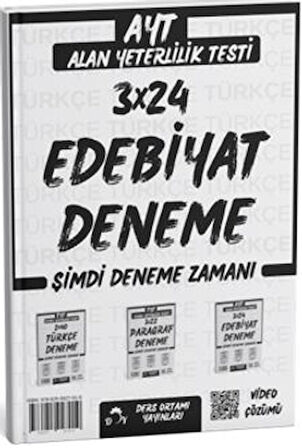 2025 AYT Edebiyat 3 Deneme Tamamı Video Çözümlü