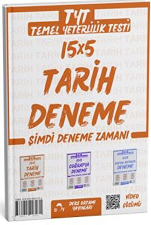 2025 TYT Tarih 15 Deneme Tamamı Video Çözümlü