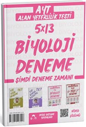 2025 AYT Biyoloji 5 Deneme Tamamı Video Çözümlü