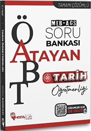 Hoca Kafası ÖABT MEB AGS Tarih Öğretmenliği Atayan Soru Bankası