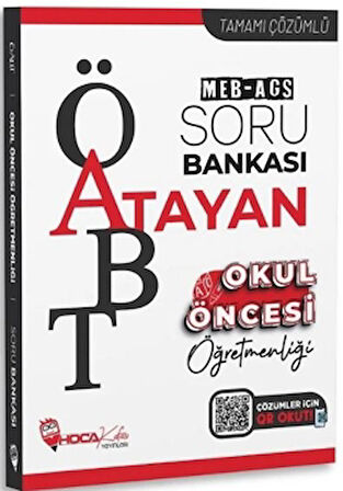 ÖABT MEB - AGS Okul Öncesi Öğretmenliği Atayan Soru Bankası Çözümlü