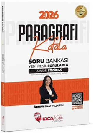 2026 KPSS TYT ALES DGS Paragrafı Kafala Soru Bankası Çözümlü