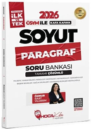 2026 KPSS TYT ALES DGS Soyut Paragraf Soru Bankası Çözümlü