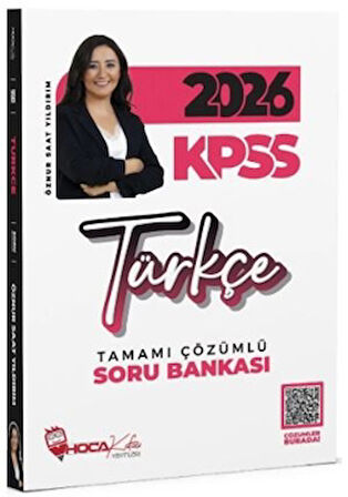 2026 KPSS Türkçe Soru Bankası Çözümlü