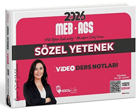Hoca Kafası 2026 MEB-AGS Sözel Yetenek Video Ders Notları - Öznur Saat Yıldırım