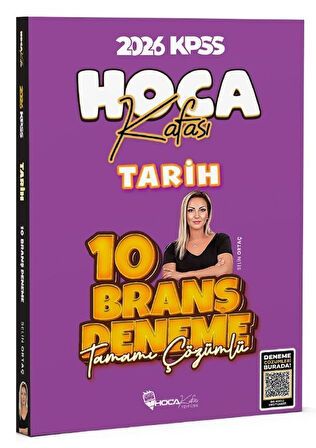 2026 KPSS Tarih 10 Deneme Çözümlü Hoca Kafası Yayınları