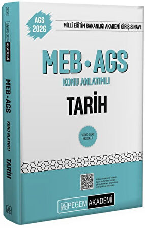 2026 MEB AGS Tarih Konu Anlatımlı Pegem Yayınları