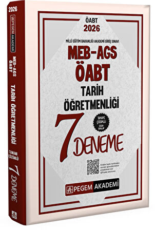 2026 MEB AGS ÖABT Tarih Öğretmenliği Tamamı Çözümlü 7 Deneme