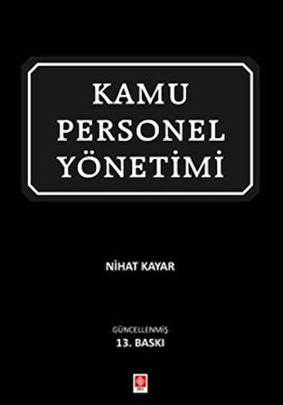 Kamu Personel Yönetimi