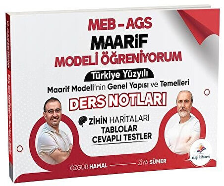 2025 MEB AGS Maarif Modeli Öğreniyorum Türkiye Yüzyılı Maarif Modelinin Genel Yapısı ve Temelleri Ders Notları Dizgi