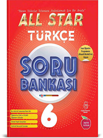 Newton 6.Sınıf All Star Türkçe Soru Bankası Yeni