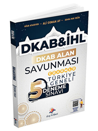 ÖABT DKAB İHL Öğretmenliği Alan Savunması Türkiye Geneli Alan Savunması 5 Deneme Dizgi Kitap