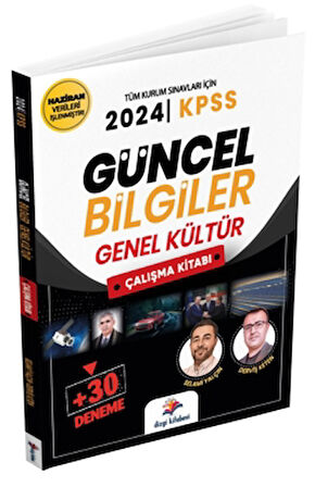 KPSS Güncel Bilgiler Genel Kültür Çalışma Kitabı 30 Deneme İlaveli