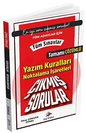 Dizgi Kitap Tüm Sınavlar Tüm Adaylar İçin Yazım Kuralları, Noktalama İşaretleri Çıkmış Sorular Dizgi Kitap Yayınları