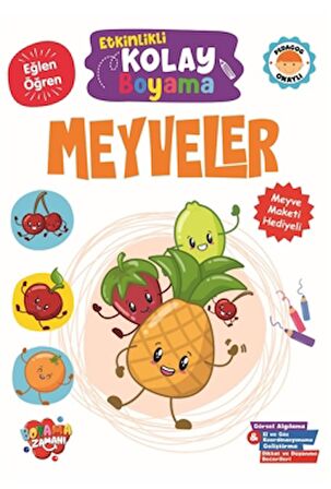 Etkinlikli Kolay Boyama – Meyveler