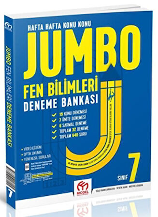 7. Sınıf Jumbo Fen Bilimleri Deneme Bankası