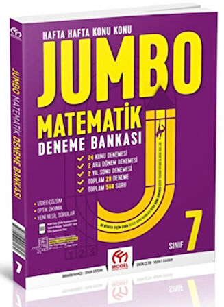 7. Sınıf Jumbo Matematik Deneme Bankası