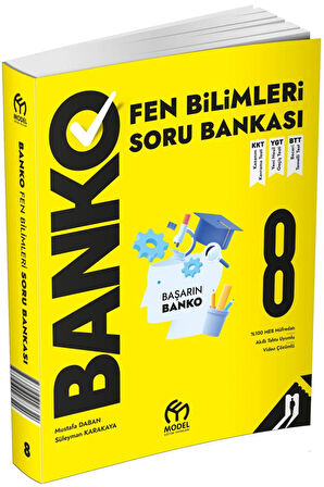 Model 8.Sınıf LGS Banko Fen Bilimleri Soru Bankası