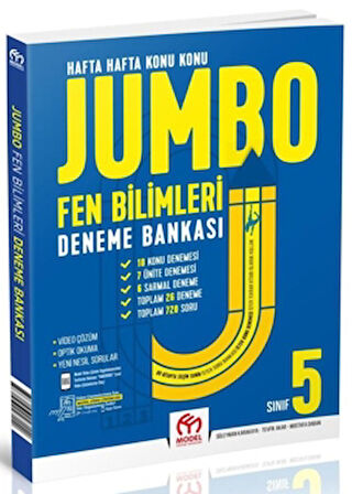 5. Sınıf Jumbo Fen Bilimleri Deneme Bankası