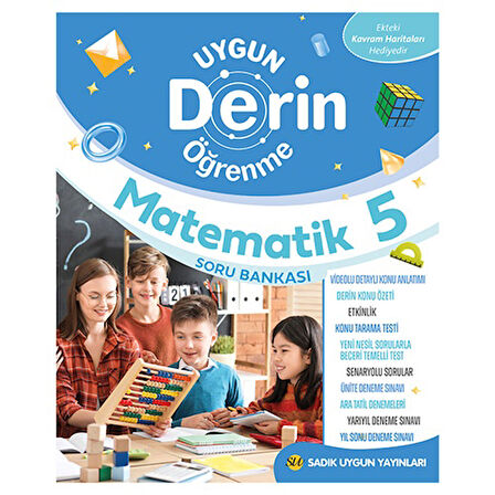 Sadık Uygun 5.Sınıf Matematik Derin Öğrenme Soru Bankası