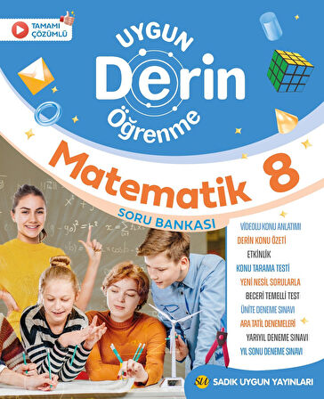 Sadık Uygun 8.Sınıf LGS Matematik Derin Öğrenme Soru