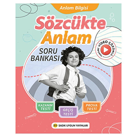 Sadık Uygun 8.Sınıf Sözcükte Anlam Soru Bankası