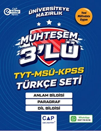 TYT MSÜ KPSS Türkçe Seti