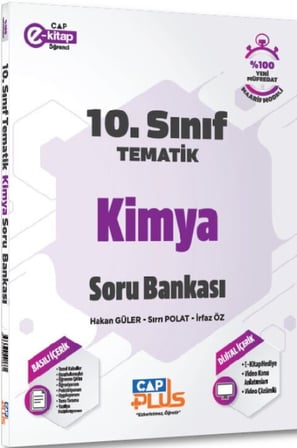 10. Sınıf Kimya Tematik Soru Bankası Çap Yayınları