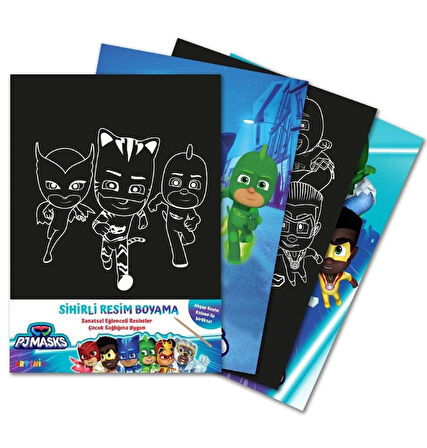 SİHİRLİ RESİM BOYAMA - PJMASKS 