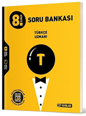 Hız Yayınları 8. Sınıf Türkçe Uzmanı Soru Bankası Video Çözümlü Hız Yayınları