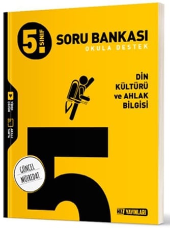 5. Sınıf Din Kültürü ve Ahlak Bilgisi Soru Bankası Hız Yayınları