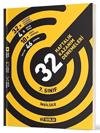 Hız Yayınları 7. Sınıf İngilizce 32 Deneme Hız Yayınları