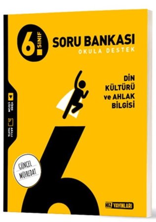 6. Sınıf Din Kültürü ve Ahlak Bilgisi Soru Bankası Hız Yayınları