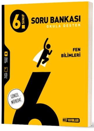 6.Sınıf Fen Bilimleri Soru Bankası Hız Yayınları