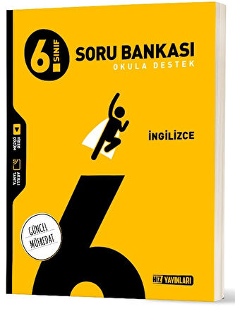 Hız Yayınları 2026 6. Sınıf İngilizce Soru Bankası Yeni Müfredat