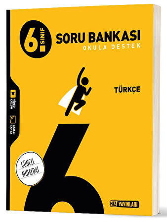 Hız Yayınları 2026 6. Sınıf Türkçe Soru Bankası Yeni Müfredat