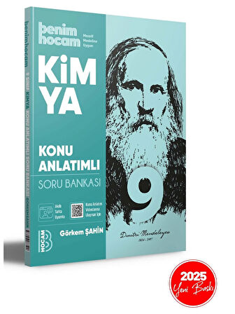 2025 9. Sınıf Kimya Konu Anlatımlı Soru Bankası Benim Hocam Yayınları