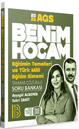 Benim Hocam 2025 Eğitimin Temelleri ve Türk Milli Eğitim Sistemi Tamamı Çözümlü Soru Bankası