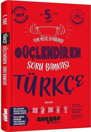 Ankara Yayıncılık 5.Sınıf Güçlendiren Türkçe Soru Bankası