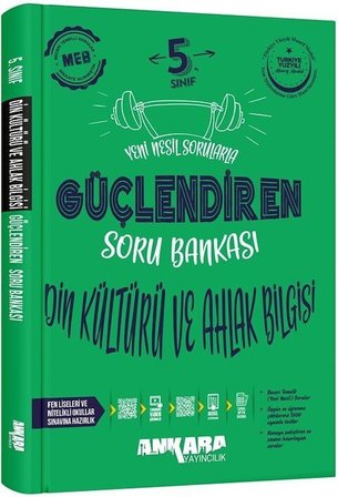 5. Sınıf Din Kültürü ve Ahlak Bilgisi Güçlendiren Soru Bankası Ankara Yayıncılık
