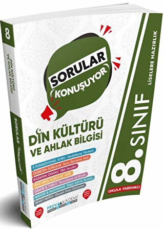 8. Sınıf Din Kültürü Ve Ahlak Bilgisi Sorular Konuşuyor Pruva Akademi