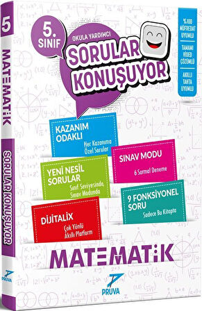 Pruva Akademi 5. Sınıf Matematik Sorular Konuşuyor