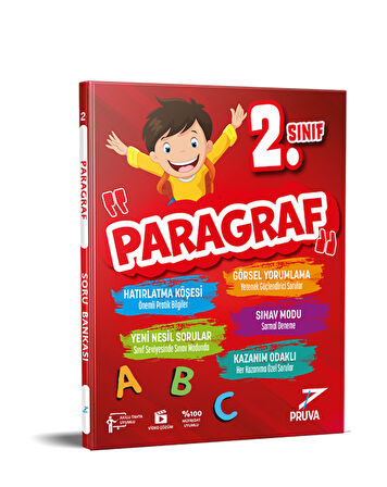 Pruva Akademi 2. Sınıf Paragraf Soru Bankası