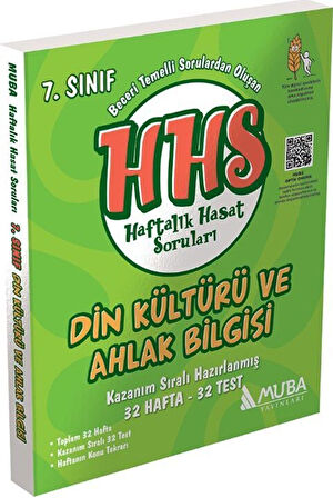 7. Sınıf Din Kültürü ve Ahlak Bilgisi Haftalık Hasat Soruları