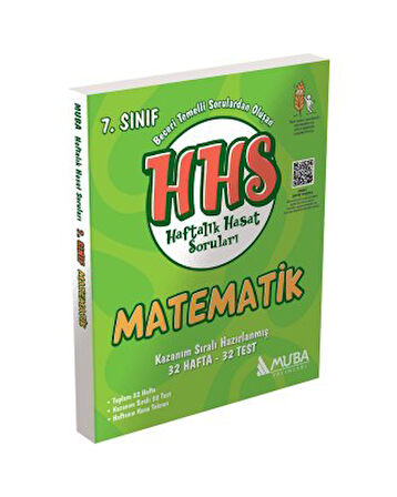 7.Sınıf Matematik Haftalık Hasat Soruları HHS