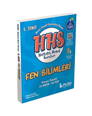 Muba 5. Sınıf Fen Bilimleri HHS  Haftalık Hasat Soruları