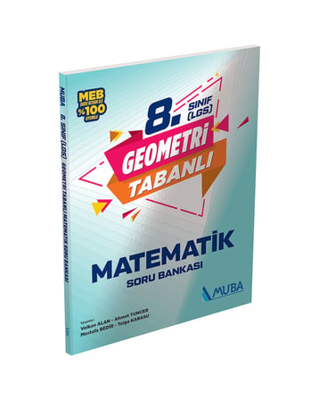Muba Yayınları 8. Sınıf Geometri Tabanlı Matematik Soru Bankası