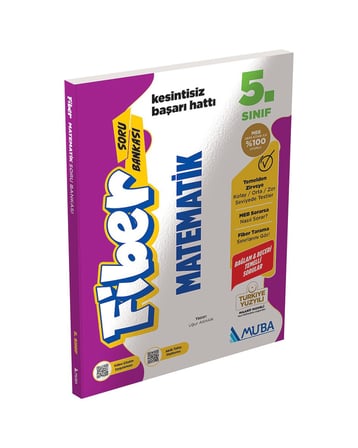 5. Sınıf Matematik Fiber Soru Bankası Muba Yayınları